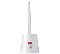 TATAY Escobilla WC Modelo 83 - Polipropileno resistente, con soporte y cepillo fijo - Blanco
