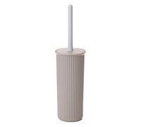 TATAY Escobilla WC Baobab – Plástico libre de BPA, diseño compacto 9.5x9.5x39.5 cm Taupe