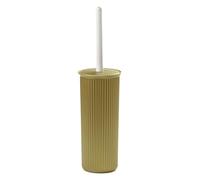 TATAY Escobilla WC | Diseño Compacto y Funcional | Escobillas de Baño de Plástico Libre de BPA | Fabricada en España | 9.5 x 9.5 x 39.5 cm - Colección Baobab - Oro