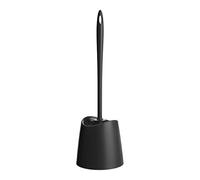 TATAY Escobilla WC Standard - Diseño moderno, cepillo fijo y duradero - Negro 12 x 12 x 38 cm