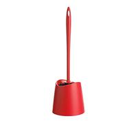 TATAY Escobilla WC Hecho en España para Buena Higiene Escobillas de Baño | Escobilla WC | Medidas 12x12x38 cm | Materiales Resistentes | Cepillo Fijo y Duradero | Diseño Moderno, Rojo