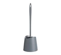 TATAY Escobilla WC | Materiales Resistentes | Diseño Moderno | Cepillo Fijo y Duradero para Buena Higiene Escobillas de Baño | Fabricada en España | 12 x 12 x 38 cm - Gris