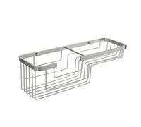 Tatay Estantería de Ducha Aluminium 12x11,5x37 cm Aluminio Anticorrosión | Estantería Ducha | Tornillos Incluidos | Quick Fix | Resiste Humedad | Sin Taladro | Drenaje Eficiente | Formato Rectangular