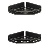 Tatay Estantería Ducha Serenity 20x5,5x20 cm con Tornillos Diseño Rinconero | Estantería Ducha | Aluminio Anticorrosión | Quick Fix | Sin Taladro | Drenaje Eficiente | Pack 2 | Resiste Humedad Moderno