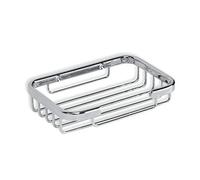 Tatay Estanteria para Ducha Rectangular Latón | Incluye Tornillos | Soporta 5 kg | Resistente a la Humedad | Diseño Moderno | Soporte Champu Ducha de Fácil Drenaje | 9 x 3 x 13 cm - Modelo Krom