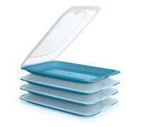 TATAY Fresh - Lote de 4 Recipientes Porta Embutidos y Alimentos. Ocean