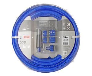 TATAY Kit Manguera Jardinería 3/4" 25 m - Modelo Blue Line - Anti UVA