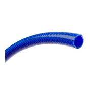 TATAY Manguera de jardin Blue Line 25 metros Ø3/4" 19mm, de 3 Capas, Hecha en España, Resistencia 20 bares y +60°/-20°, Trenzado, Libre de Cadmio y Plomo, Libre de BPA, Anti-UV, Color Azul