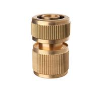TATAY Metal Line - Conector Rápido Universal para Mangueras de 1/2" y 5/8" Latón