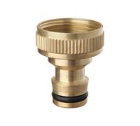 TATAY Metal Line - Conector Universal para Grifo de 3/4" Hembra. Racor de Latón
