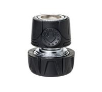 TATAY Metal Soft - Conector Rápido Universal para Mangueras de 3/4" Aluminio