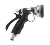 TATAY Metal Soft - Pistola Universal 8 Posiciones para Mangueras de 1/2" y 5/8" Aluminio