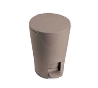Tatay Papelera de Baño Diabolo 5 L Interior Extraíble Apertura con Pedal | Papelera Baño | Medidas 19x21x28,2 cm | Fácil de Limpiar | Asas Ergonómicas | Diseño Práctico | Plástico de Gran Resistencia