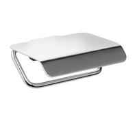 TATAY Portarrollos de Baño Flat 7x3x16,5 cm sin Taladro Tornillos y Sistema