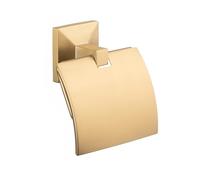 TATAY Portarrollos de Baño Iconik 100% Inoxidable Instalación sin Taladro | Portarrollos Baño | Medidas 12x4,5x12 cm | Incluye Kit Glue&Fix Resiste | Hasta 10kg y Tornillos | Colgador Papel Higienico