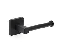 TATAY Portarrollos de Baño Nero Sistema Glu Fix Diseño Doble