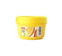 TATAY - Recipiente Porta Fruta de 0.2L con Cierre de Rosca. Amarillo