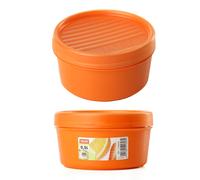 TATAY - Recipiente Porta Fruta de 0.5L con Cierre de Rosca. Naranja
