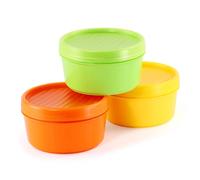 TATAY - Set de 3 Recipientes Porta Fruta de 0.5L en Colores Surtidos