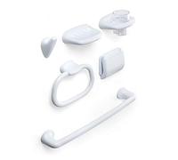 TATAY Set de Accesorios de Baño Olympia Estuche Baño con 6 Piezas