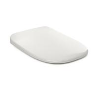 TATAY Tapa WC Duroplast | Retirada Rápida que Permite Limpieza Fácil | Garantía 3 años | Gran Resistencia y Anti Bacterias | Tapa de Vater Cuadrada | Montaje Rápido y Fácil - Modelo LDY - Blanco