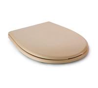 TATAY Tapa WC Universal Modelo Victoria/Olympia Ovalada Beige - Termoplástico, Fijación Universal