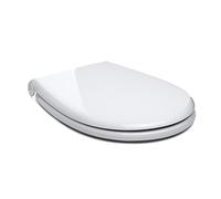 TATAY Tapa WC Modelo Flat compatible con Victoria – Caída amortiguada, Antibacteriana – Blanco