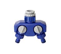 TATAY Top Line - Conector de 2 Vías para Grifo de 1" 3/4" y 1/2" Hembra. Racor Anti UV