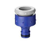 TATAY Top Line - Conector Universal para Grifo de 3/4" y 1/2" Hembra. Racor Anti UV