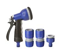 TATAY Top Line - Juego Universal de Conectores y Pistola 7P Mangueras de 1/2" y 5/8"