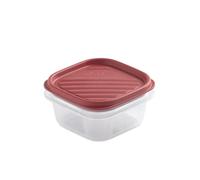 Tatay Tupper Hermético 0,3L Top Flex | Tapa a Presión | Recipientes Herméticos Para Alimentos | Apto Microondas, Lavavajillas, Nevera, Congelador | Plástico Libre de BPA | 10x10x5,5 cm, Rojo