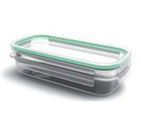 Tatay Tupper Hermético 0,75L Clip Safe | Tapa con Clip | Recipientes Herméticos Para Alimentos | Apto Microondas, Lavavajillas, Nevera, Congelador | Plástico Libre de BPA | 21,4x10,5x5,9 cm, Rojo