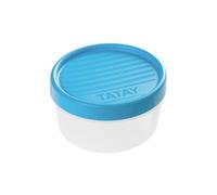 Tatay Tupper hermético Twist 0,5 L – Tapa de rosca, apto microondas y lavavajillas, azul