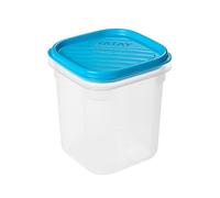Tatay Recipiente hermético Top Flex 0,7 L – Tapa a presión, apto microondas, libre de BPA, azul