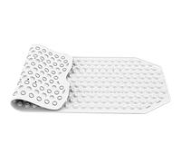 Tatkraft Secure - Alfombrilla de Bañera Antideslizante - 40x103cm - Alfombra de Baño o Ducha - sin BPA - Lavable a Máquina - Resistente al Moho - para Ninos y Ancianos - Blanco