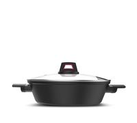 Taurus 980942000 - Cazuela BEST MOMENTS 28Cm Full Induction Antiadherente Apta para Lavavajillas