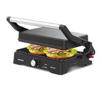 Taurus 968427000 - Grill GRILL&CO 1500W Apertura 180º Termostato Regulable Placas Antiadherentes