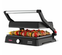 Taurus - Grill y Plancha de Asar 2 en 1 | 2600W Potencia | Placas Antiadherentes 29x23 cm | Regulación de Altura y Apertura 180º