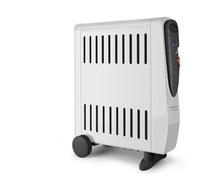 Taurus - Radiador de aceite. 2500W. 3 niveles de potencia. Doble efecto: radiación y convección. Termostato. Humidificador integrado. Ruedas y asa de transporte. Recogecables. Gris