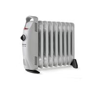 Taurus - Radiador de aceite Masai 1000. Color Gris. Material producto Acero. Potencia 1.000 W. Longitud del cable 155 cm