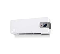 Taurus RCMB 27 - Calefactor IP22 apto para baños, 2000W, 2 potencias, Termostato de 10 a 49ºC, Indicador de temperatura, Temporizador 24h, Programable, Temporizador 24h, Hasta 20m2, Blanco