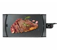 Taurus Plancha Asar Steakmax 2600 – 2600 W, Placa XXL 49x27 cm, Triple Skin antiadherente, Negra