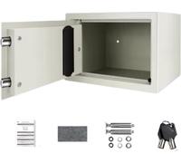 Tavien Feuerfester Tresor – 8,5L: Caja de seguridad electrónica – Caja registradora digital y caja fuerte de protección de valores – Caja fuerte antirrobo para el hogar y la oficina