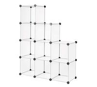 tavora Modular Armario Sistema de estantería Zapatero, 9 Compartimentos 30x30 cm