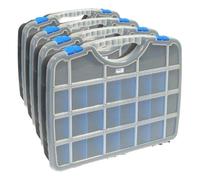 Tayg 022555 Basic Line estuche con separadores móviles 01, 312 x 238 x 51 mm (Paquete de 4)