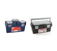 Tayg 115004 Caja herramientas plástico n. 15, Azul, 500 x 258 x 255 mm & Caja herramientas nº 400