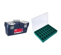 Tayg 19 Caja herramientas plástico n.19, 580 x 290 x 290 mm & Estuche con separador fijo n.13-32, 330 x 247 x 54 mm