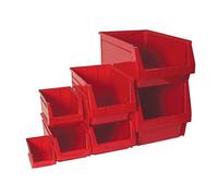Tayg 253102 - Gaveta apilable nº 53, Rojo, 336 x 160 x 130 mm