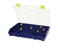 Tayg Estuche portaherramientas 46-26 con separadores móviles Azul/Transparente/Amarillo 378x290x61 mm