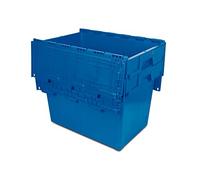 Tayg Euro-caja con tapa 6434-T para almacén y transporte 600x400x340 mm
